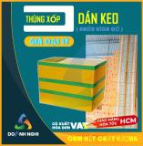 Thùng xốp dán keo