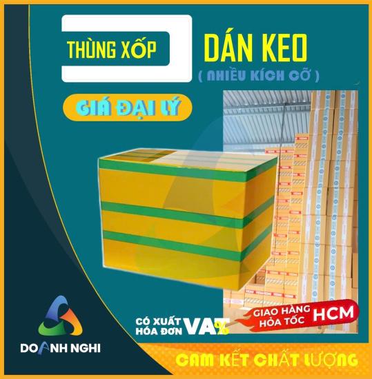 THÙNG XỐP DÁN KEO